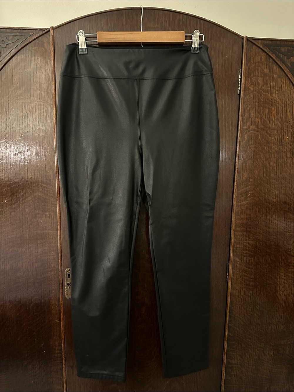 Tuckernuck Black Faux Leather Leggings
